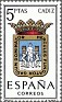 Spain 1962 Abrigos 5 Ptas Multicolor Edifil 1416. España 1416. Subida por susofe